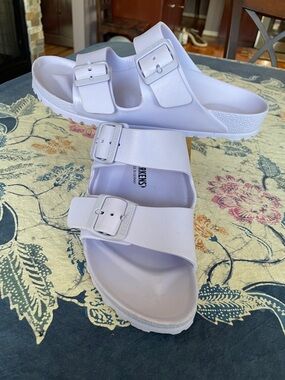 Birkenstock Lilac Two-Strap EVA Sandals
